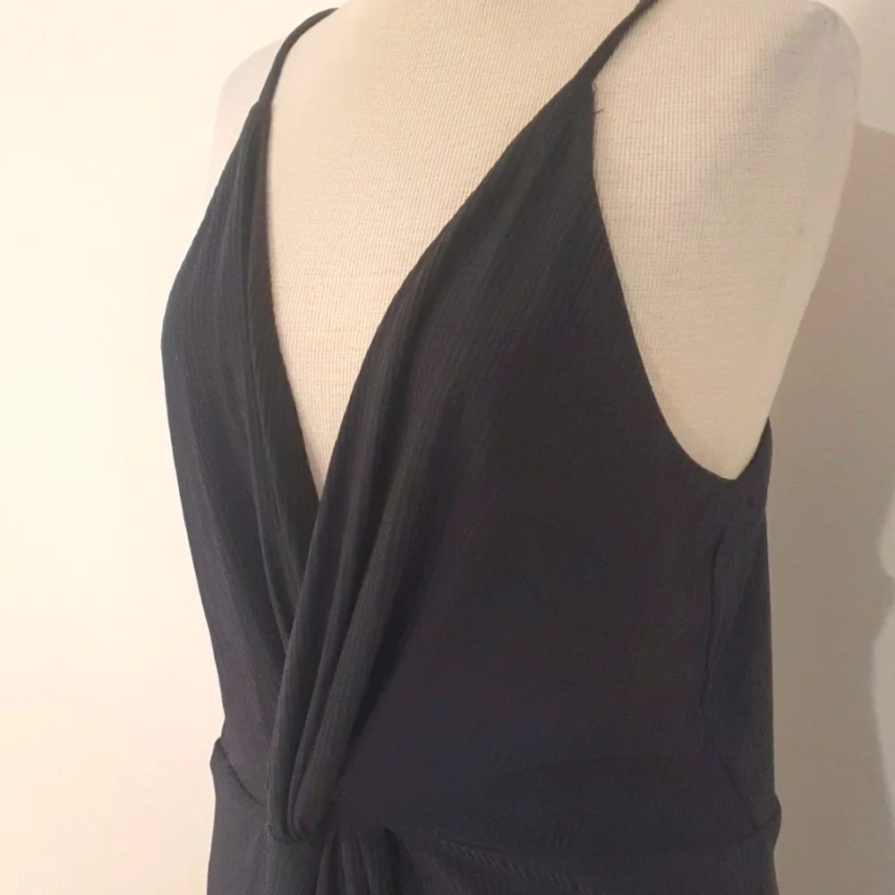 Tussah Size 18 Dark Grey Evening Dress - Picture 3 of 10